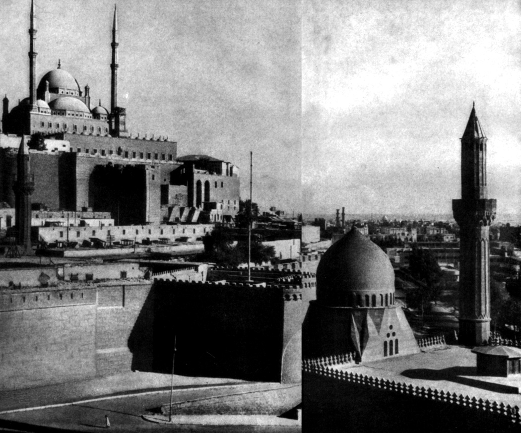 Вид на цитадель. Слева - мечеть Мухаммеда Али