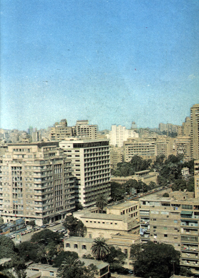 Современные кварталы Каира лишены национальных черт